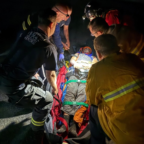 Successful Nighttime Rescue of Injured Paraglider in Lassen County