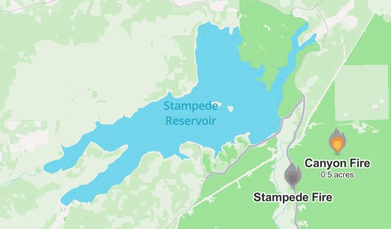 Canyon and Stampede Fires Contained in Sierra County After Swift Response