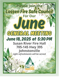 Join Us for the General Meeting on June 18 2025 at Susan River Fire Hall