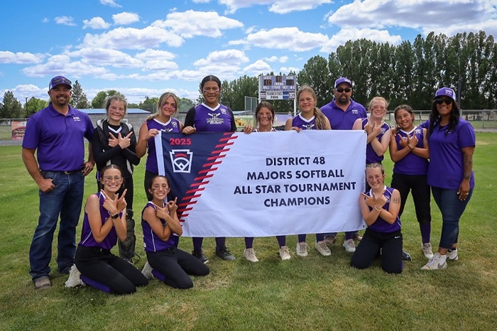 Modoc Majors All-Stars Softball Team Wins District 48 Championship