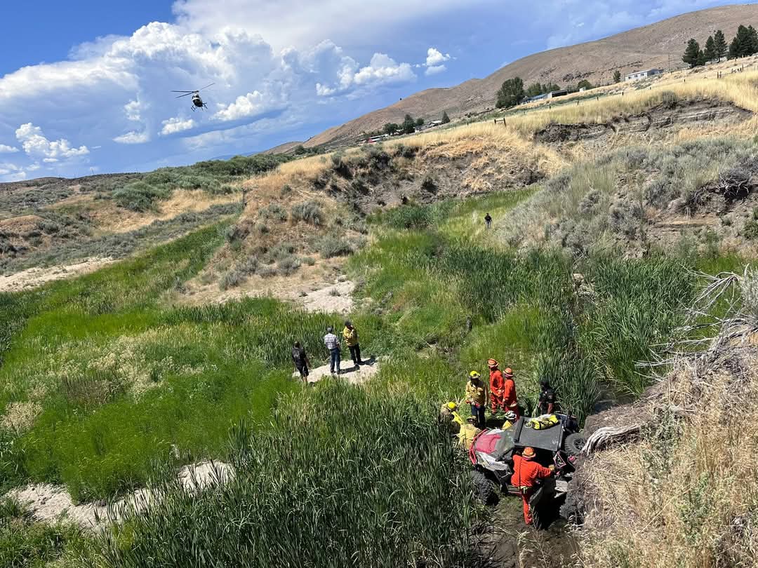 Janesville Fire Responds to UTV Accident with Airlift Rescue