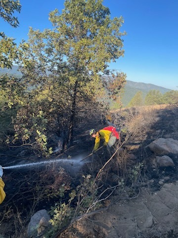 Jackson Fire in Plumas County