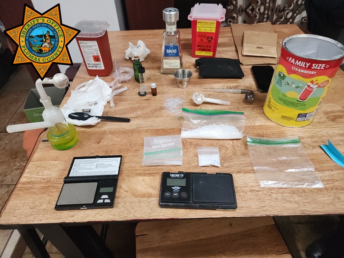 Plumas County Deputies Seize Methamphetamine and Arrest Two During Compliance Check