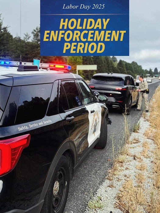 California Highway Patrol Launches Labor Day Weekend Maximum Enforcement Campaign