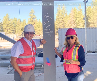 Community Members Leave Lasting Legacy at New Lake Almanor Hospital Construction Site