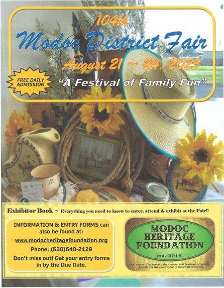 The 104th Modoc District Fair