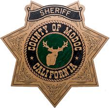 Modoc Sheriff Press Release