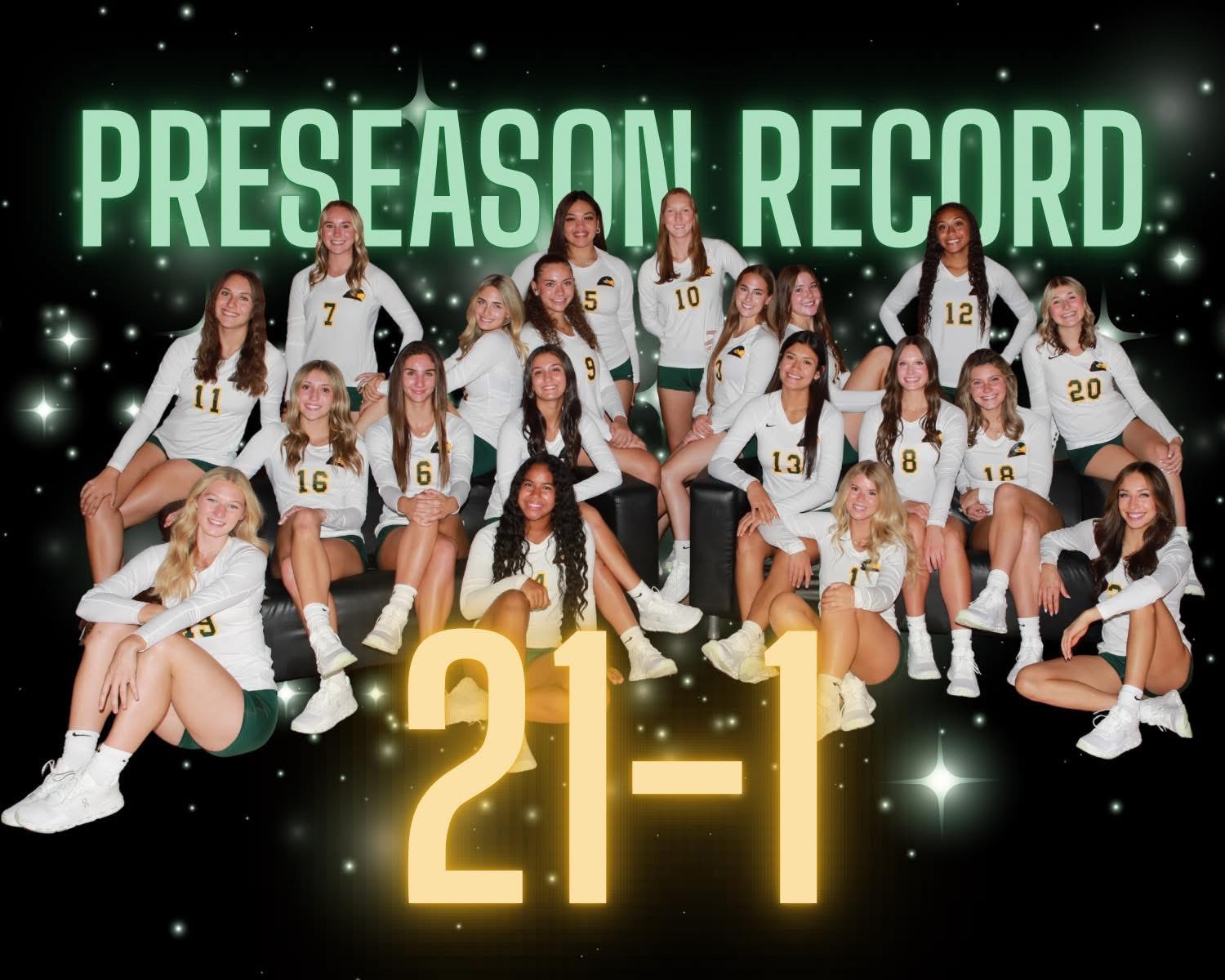 Golden Eagles Volleyball Tops State Rankings