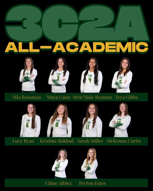 FRC Volleyball Team Wins Honors