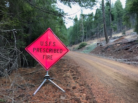 Planned Prescribed Burns Near Meadow Valley in Plumas National Forest This Week postponed