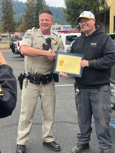 Plumas County Honors Tony Arcangeli for Outstanding School Bus Safety Training