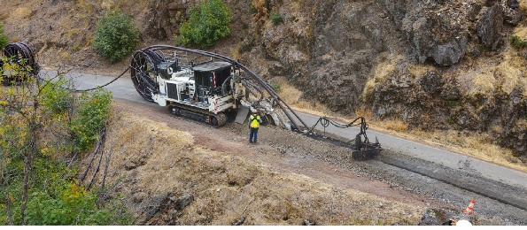 Caribou Road Closed During Work Hours for PG&E Power Line Undergrounding