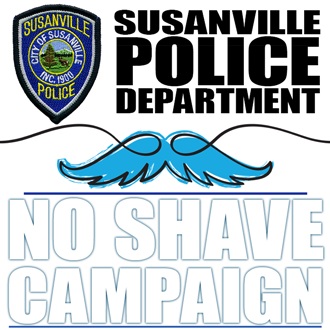 Susanville Police Department Announces No Shave Campaign