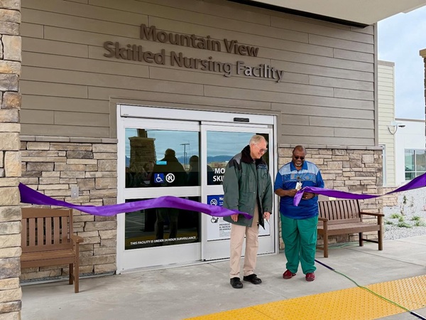 Mountain View Skilled Nursing Facility Ribbon Cutting