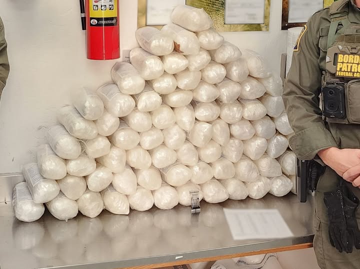 Border Patrol Seizes 160 Pounds of Methamphetamine Near Nogales Border Wall