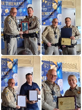 CHP Susanville Honors Officer Boyd Taylor on 25 Years of Dedicated Service