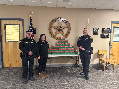 Lassen County Sheriff’s Office and Staff Donate 24 Boxes to Operation Christmas Child Bringing Holiday Joy to Children