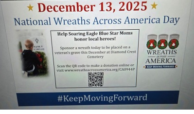 Join Soaring Eagle Blue Star Moms to Honor Veterans with Wreaths Across America