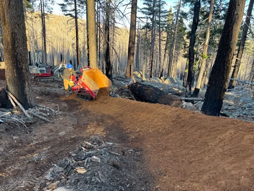 SBTS Trail Crew Enhances Upper Tollgate on Mt Hough with New Features and Shuttle Service