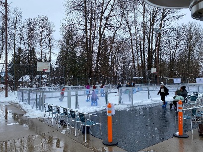 Ice Skating Fun and Winter Magic at Chester Ice Rink in Lake Almanor