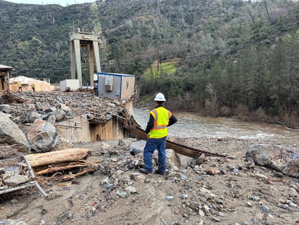 Initial Damage Assessment of New Colgate Powerhouse and Road Repair Contract Awarded