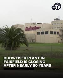Anheuser-Busch to Close Fairfield Budweiser Brewery in 2026 Ending 50 Years of Operation