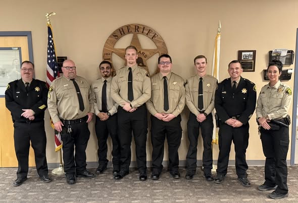 New Correctional Deputies for Lassen County Sheriffs Office