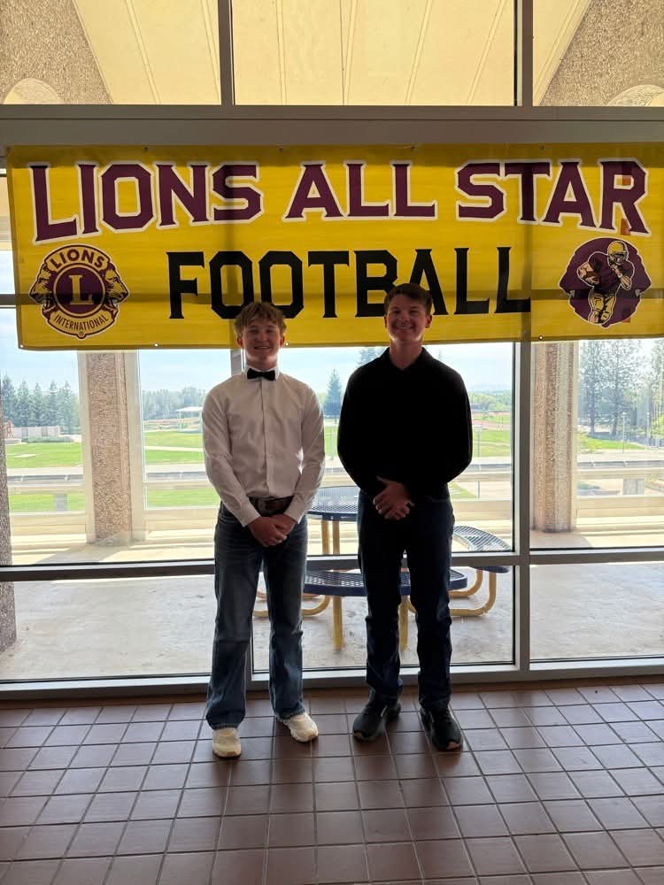 Modoc Football Stars Sutton Cockrell and Nash Benson Selected for Northern California Lions All Star Game