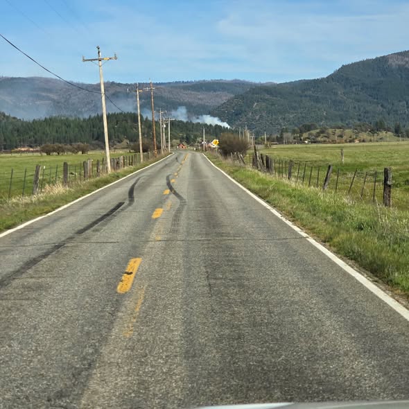 North Fire Contained Quickly Near North Valley Road
