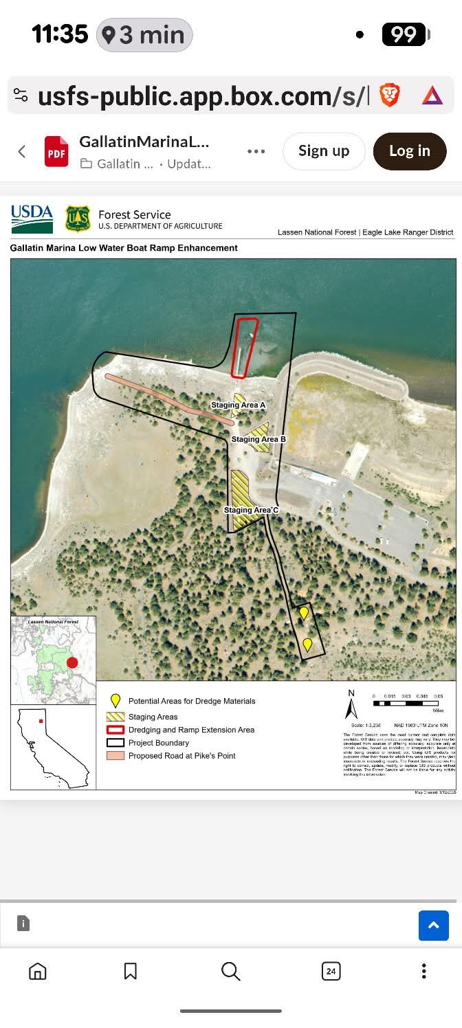 Have Your Say on Extending the Eagle Lake Boat Ramp by April 14th