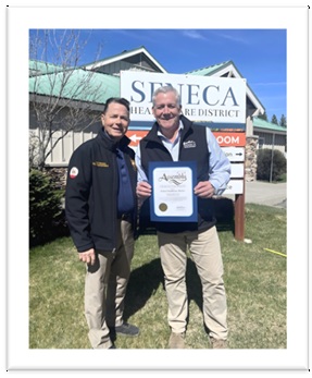 Seneca Healthcare District Awarded Community Impact Award from California Assemblymember Heather Hadwick