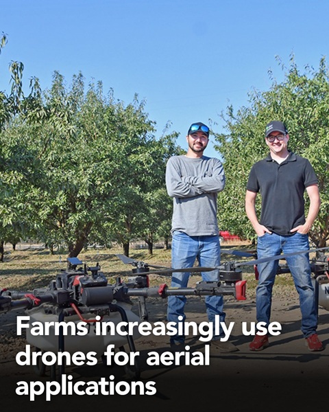 Rising Demand for Agricultural Drones Boosts Crop Treatment Efficiency
