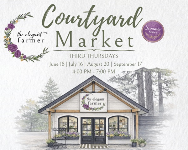 Elegant Farmer Courtyard Market Hosts Summer Series with Local Artisans Food and Music