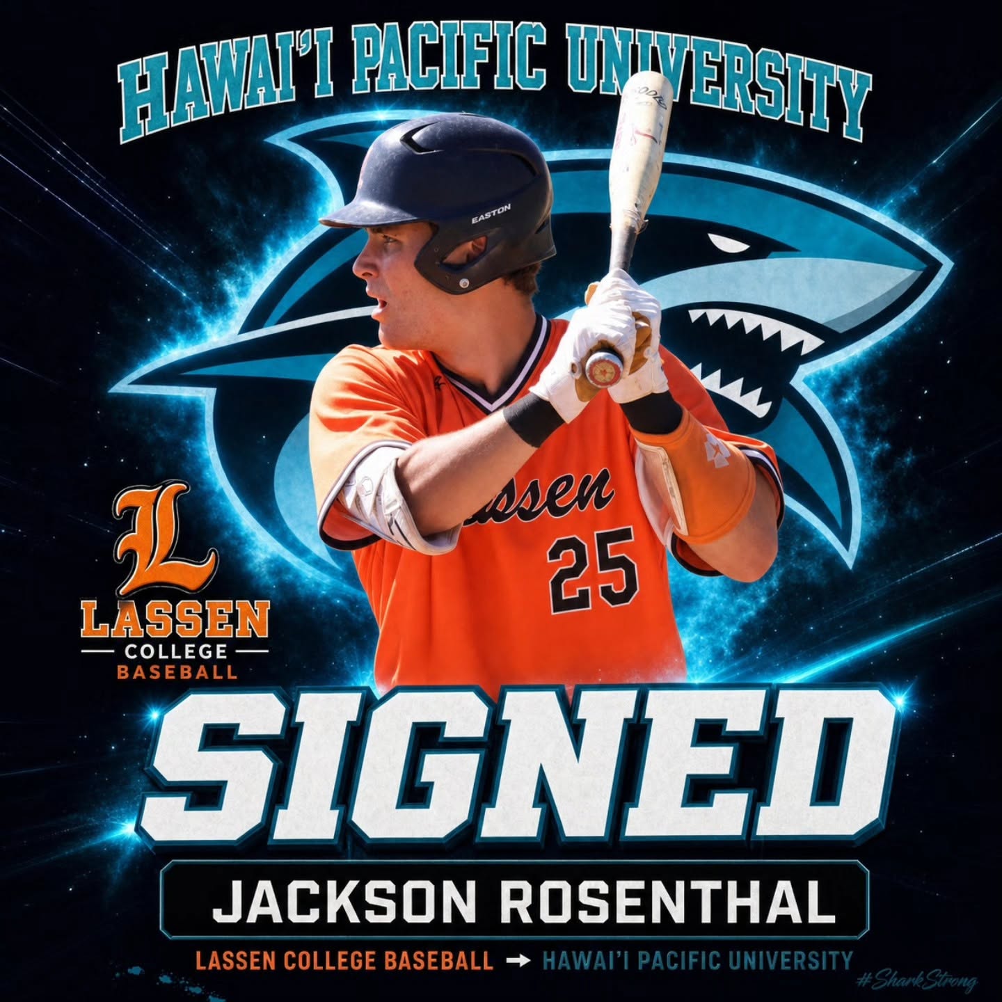 Lassen Community College Celebrates Jackson Rosenthal Heading to Hawaii Pacific University