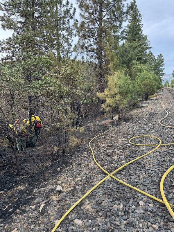 Indian Valley Firefighters Quickly Contain Two Small Wildfires in Windy Conditions