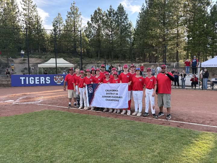 Quincy Wins District 48 Junior Baseball Championship Advancing to Section Play