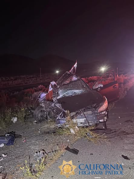 Wrong-Way Crash on Highway 395 Leaves One Critically Injured, Driver Arrested for DUI