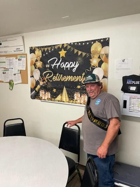 City of Susanville Honors Buc Mellow for Dedicated Public Works Service