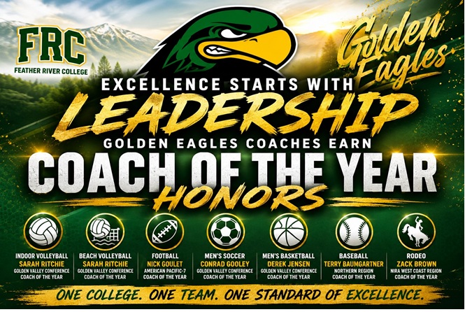 Feather River Coaches Drive Historic Year for Golden Eagles Athletics