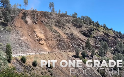 Rock Removal Work Near Fall River Mills Wrapping Up on Highway 299