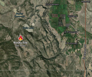 Rocky Fire Grows to 298 Acres, Reaches 30 Percent Containment in Modoc County