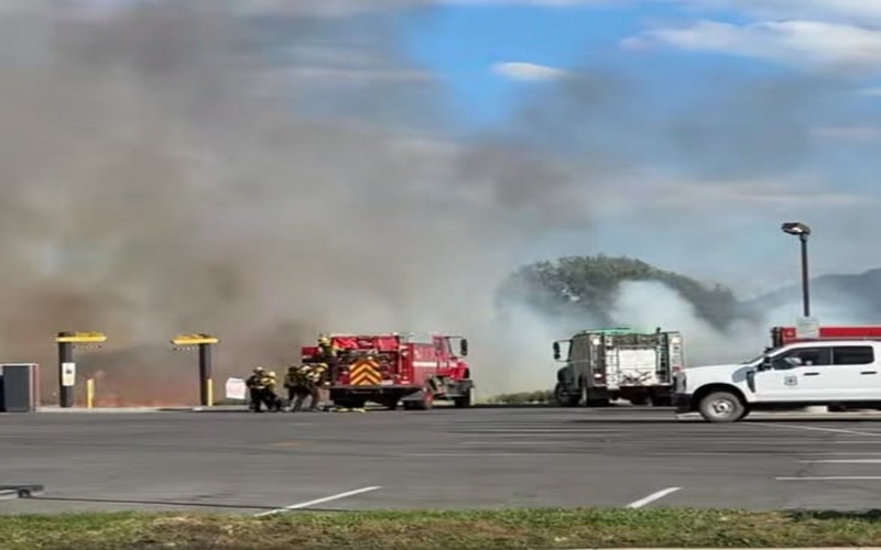 Brush Fire Near Susanville McDonald’s Quickly Contained; Cause Under Investigation
