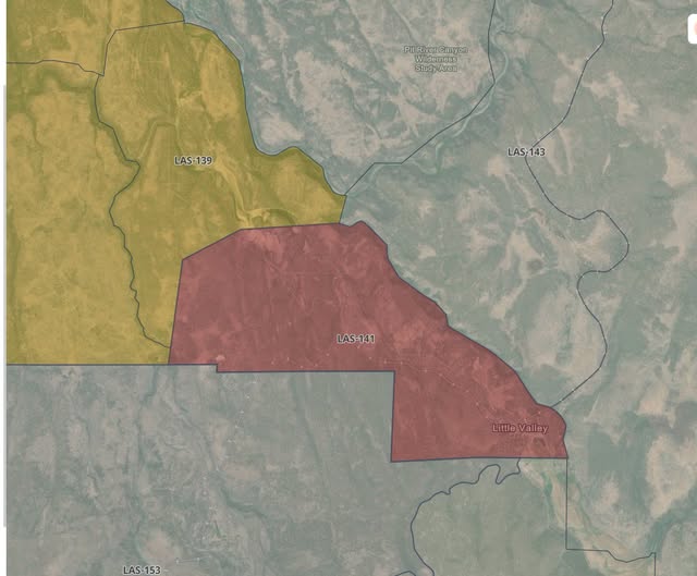 Little Valley Under Evacuation Order as Fast-Moving Wildfire Grows to 720 Acres