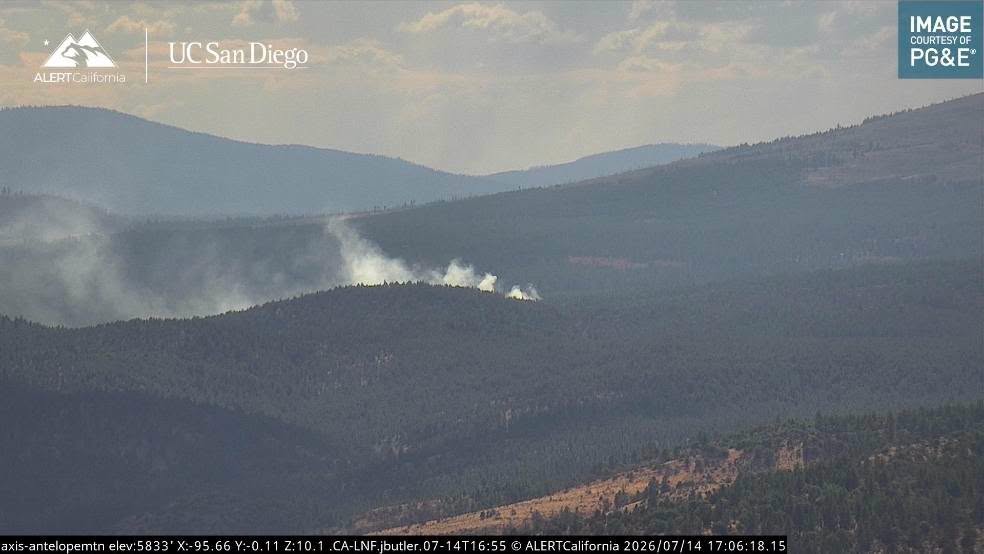 Firefighters Respond to New Vegetation Fire Near Eagle Lake