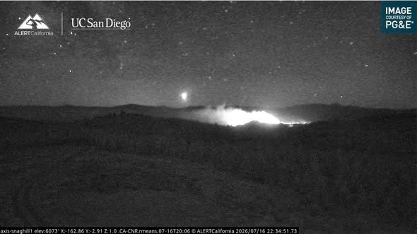 3-6 Fire Grows to 184 Acres; Evacuation Warning Remains in Effect