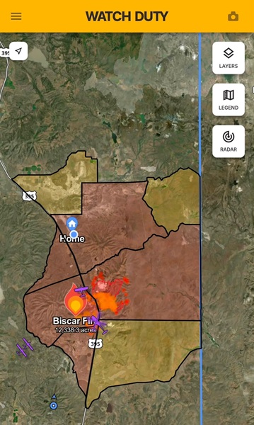 Biscar Fire