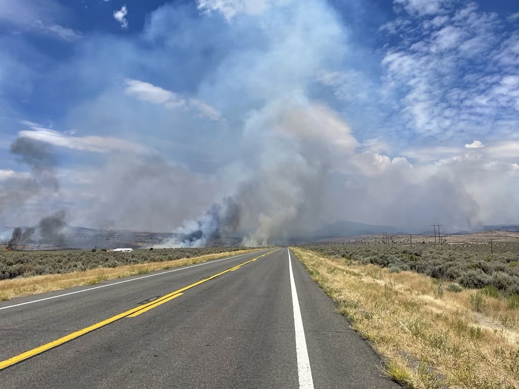 BLM Closes Public Lands Near Susanville Due to Biscar Fire for Safety