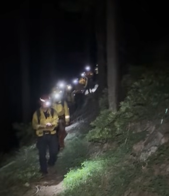 Heat Exhaustion Strands Hikers on Hartman Bar Trail, Multi-Agency Rescue Lasts Nearly Nine Hours