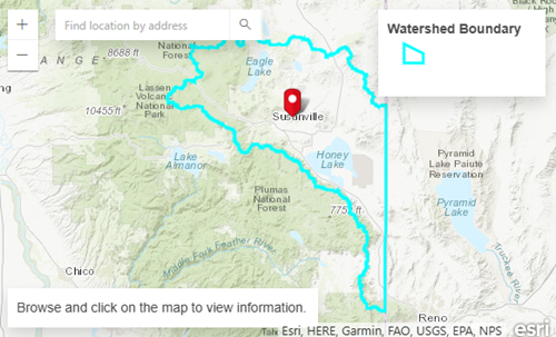 Honey–Eagle Lakes Watershed Running Above Historical Average in Water Year Precipitation, State Data Shows