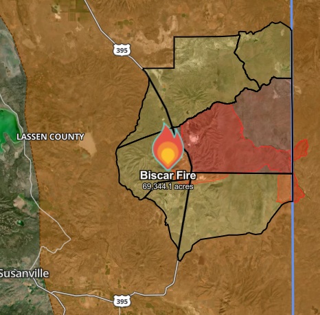 Biscar Fire Update